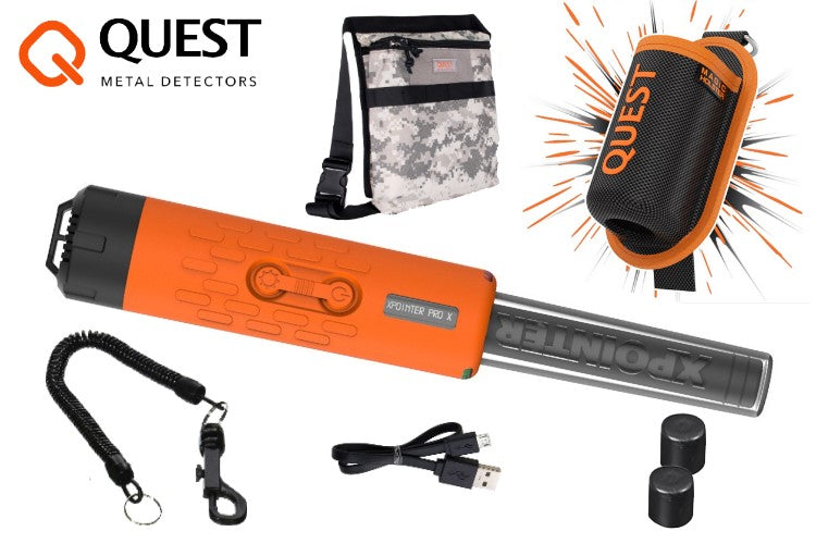 Quest Funkkopfhörer & Xpointer Magic MAX Pinpointer