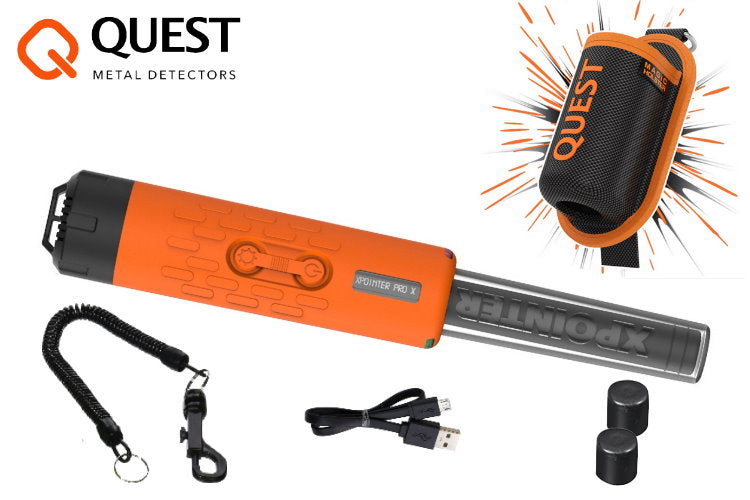 Quest Funkkopfhörer & Xpointer Magic MAX Pinpointer