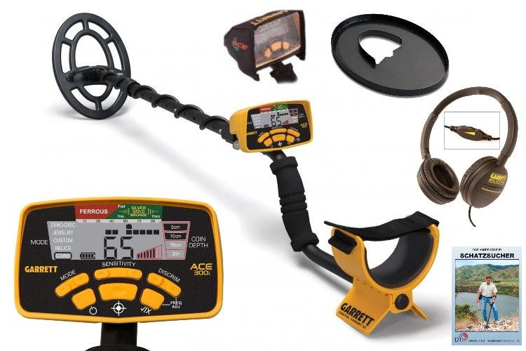 Garrett ACE 300i+ Metalldetektor ProfiSet