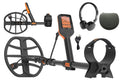 Quest X10 IDmaxX Metalldetektor mit Funkkopfhörer WireFree Lite