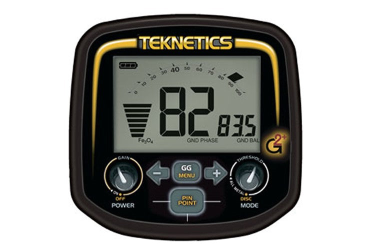 Metalldetektor Teknetics G2+ Display