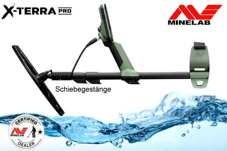 Metalldetektor Minelab X-Terra PRO (Showroom) Seitenansicht