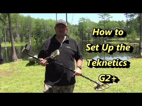 How to Set Up the Teknetics G2+ LTD Metal Detector YouTube Video